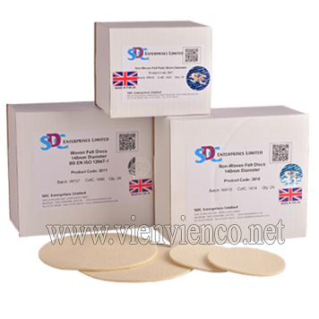 Nỉ lót mài mòn trong thử nghiệm Martindale